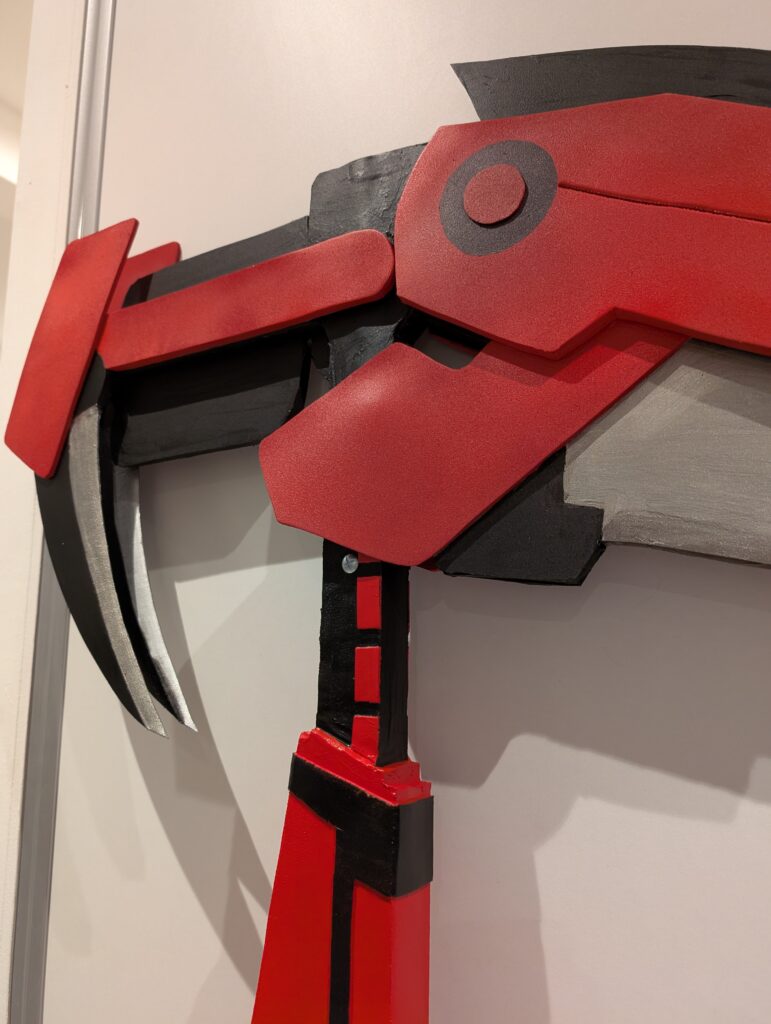 commission cosplay faux Ruby RWBY artisanale Aruuki