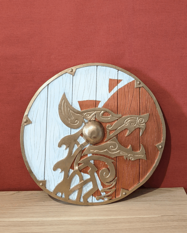 bouclier viking fait main en mousse eva