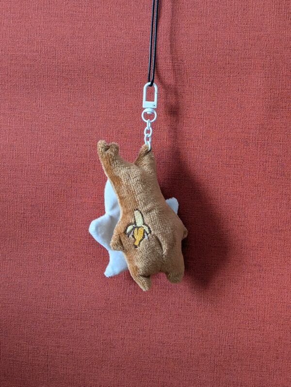 porte clé grand korogu yiga fait main et personnalisé secret