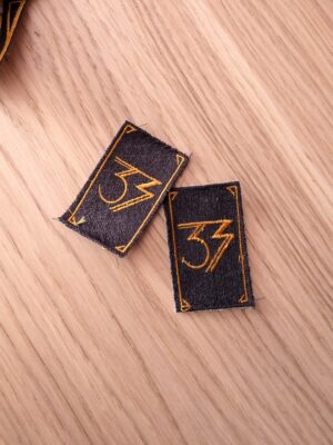 patch broderie expedition 33 fait main