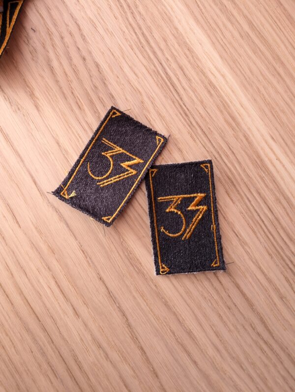 patch broderie expedition 33 fait main